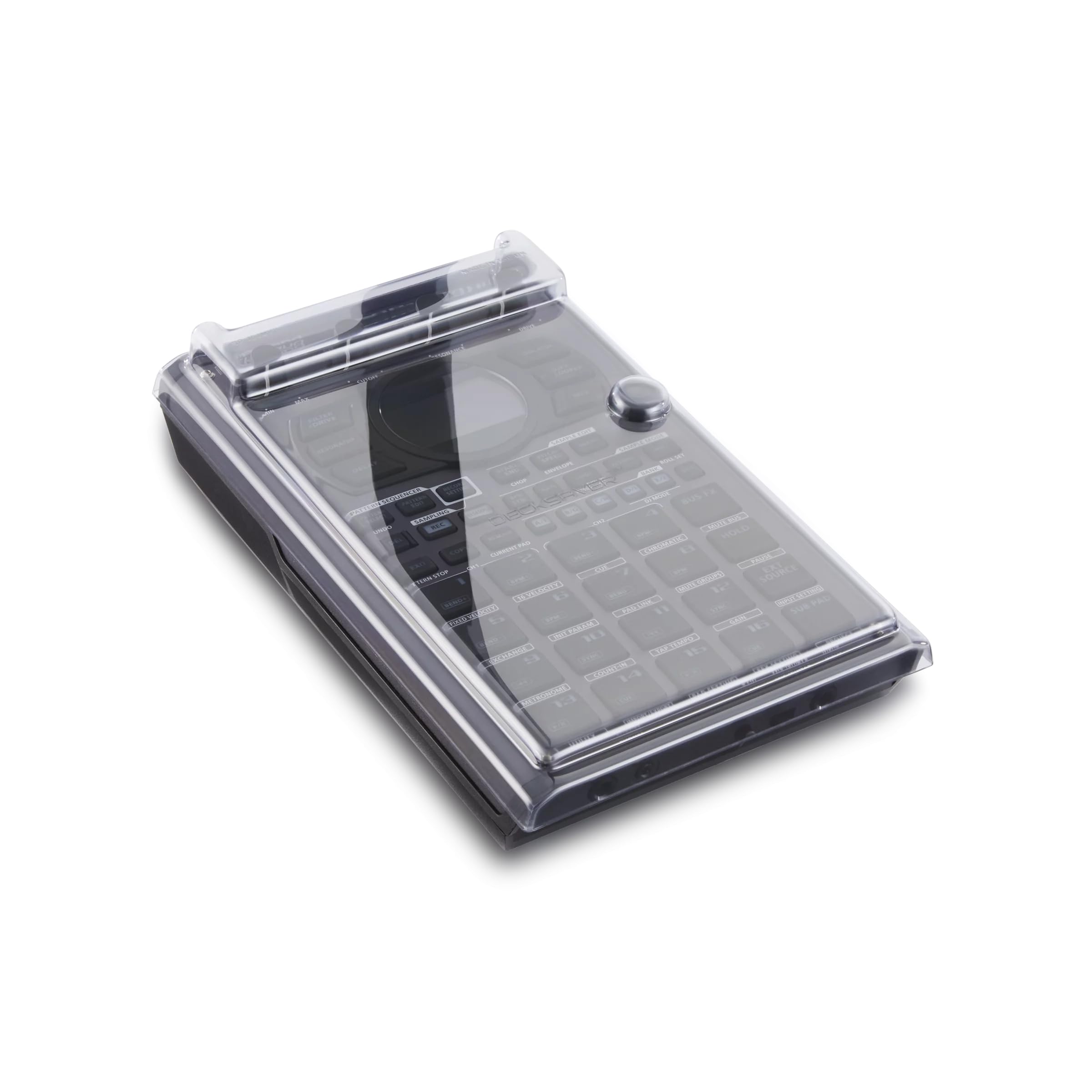 Decksaver DS-PC-SP404MK2 - Polycarbonate Cover Compatible with Roland SP-404MK2, Sampler Dust Cover, Music Gear Cover for Travel