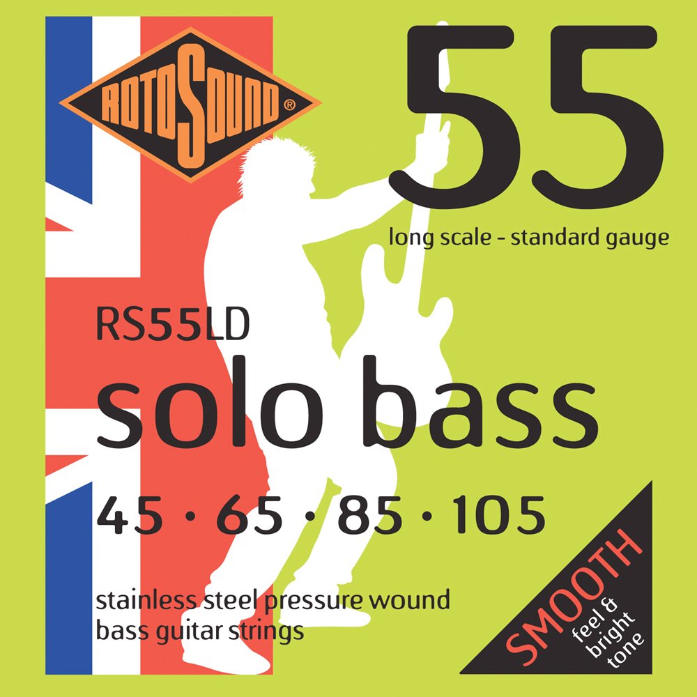 Rotosound Rs55Ld Linea Pressure Wound Bass Guitar Strings (45 65 85 105)