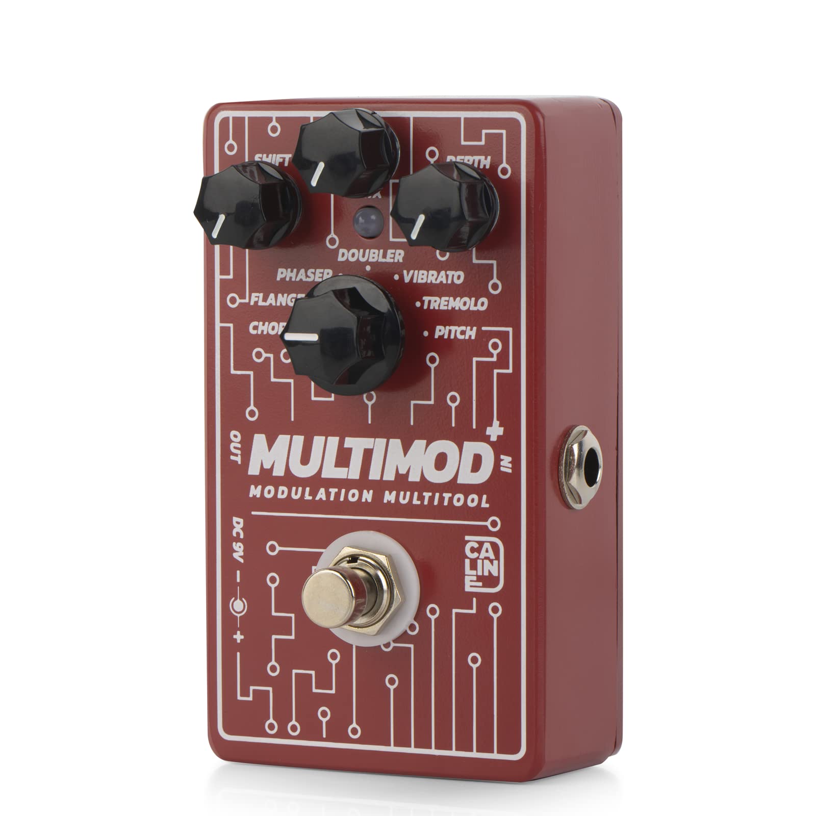 Caline CP-506 Multimod - Modulation Multi Tool Guitar Effect Pedal 7 Modes Chorus Flanger Phaser Doubler Vibrato Tremolo Pitch