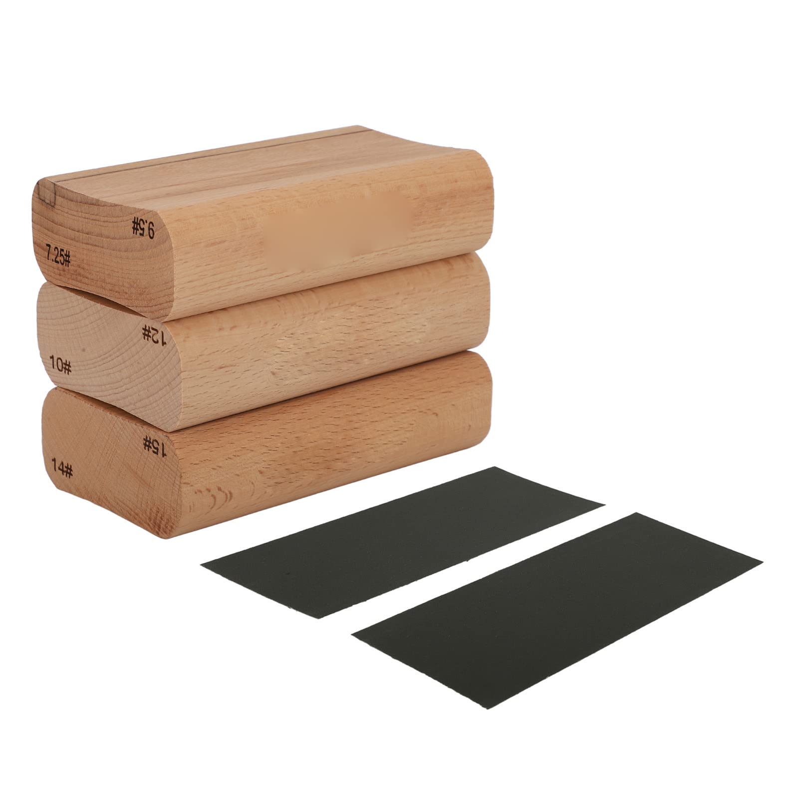 Guitar Sanding Block, Guitar Luthier Tool Wood Radius Sanding Block Luthier Tool for Guitar Fretboard Fingerboard Fret Leveling(