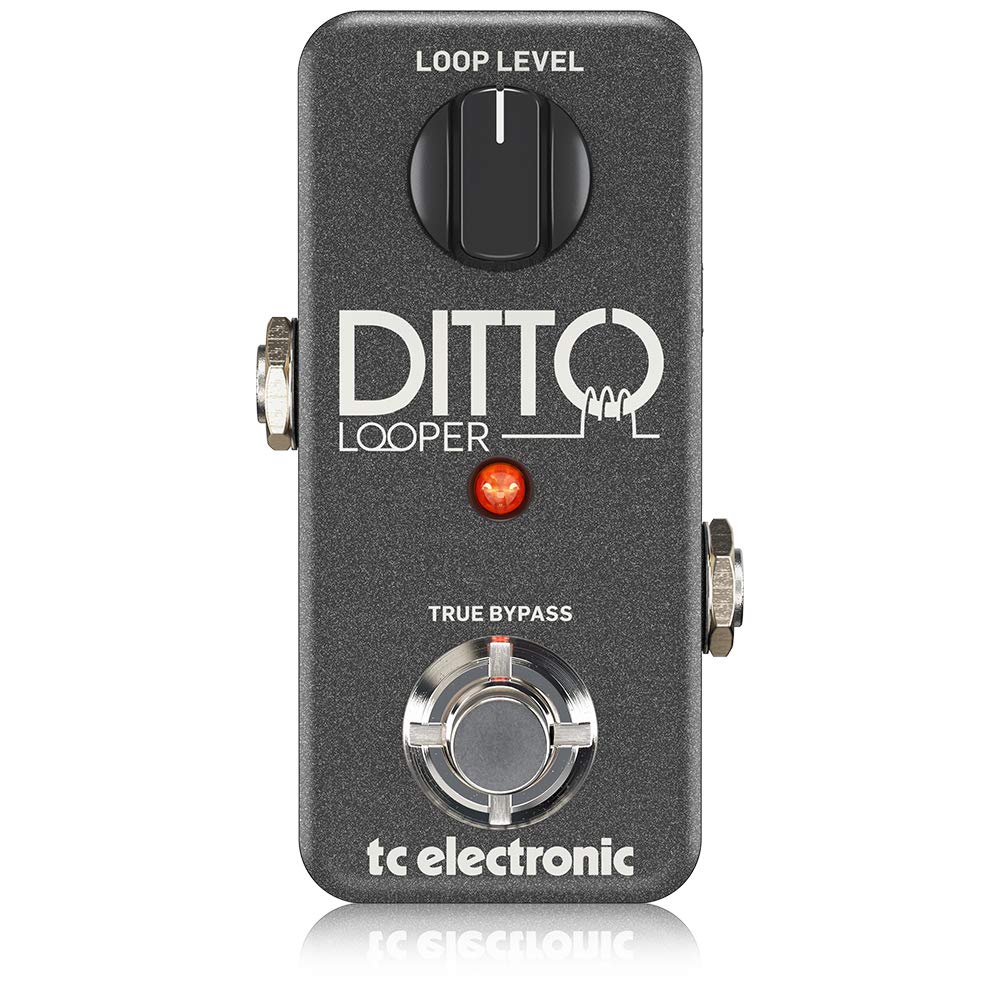 Tc Electronic Ditto Looper Highly Intuitive Looper Pedal With 5 Minutes Of Looping Time, Analog-Dry-Through And True Bypass Mult