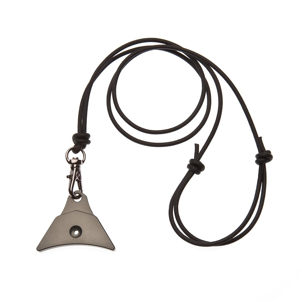 Logan Ventura Sheepdog Whistle and leather cord lanyard