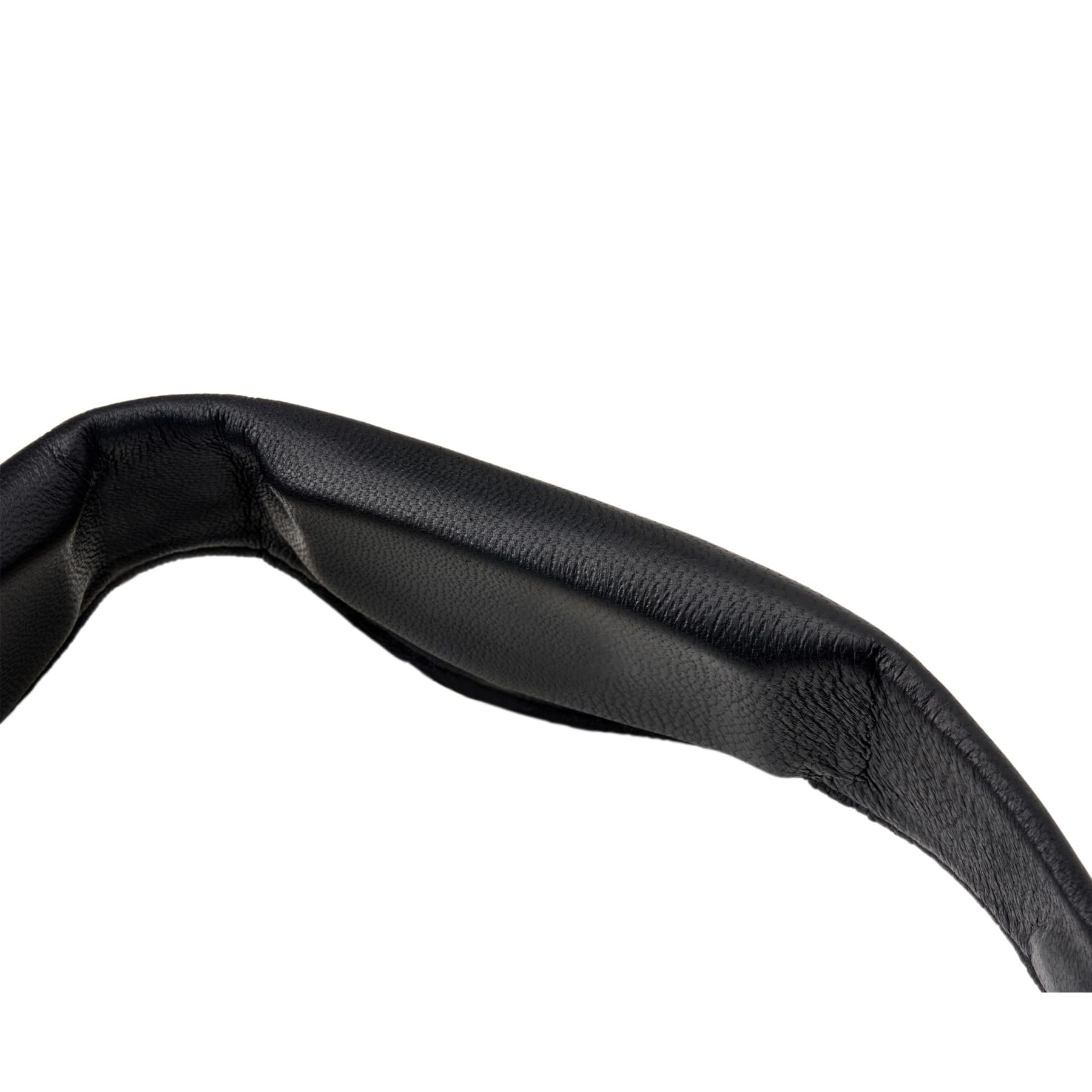 Pro Tec L310M 22-Inch Leather Neck Strap with Metal Snap, Black