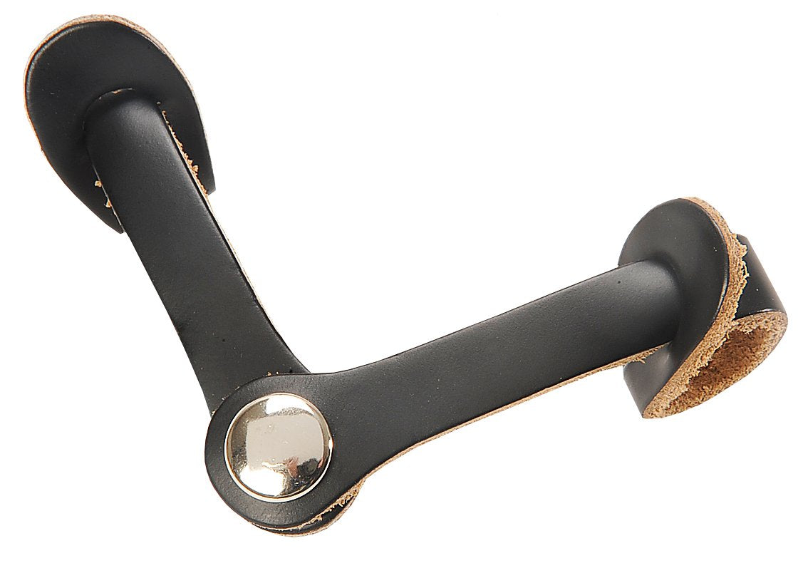 Levy'S Leathers Leather Cable Caddy,Black