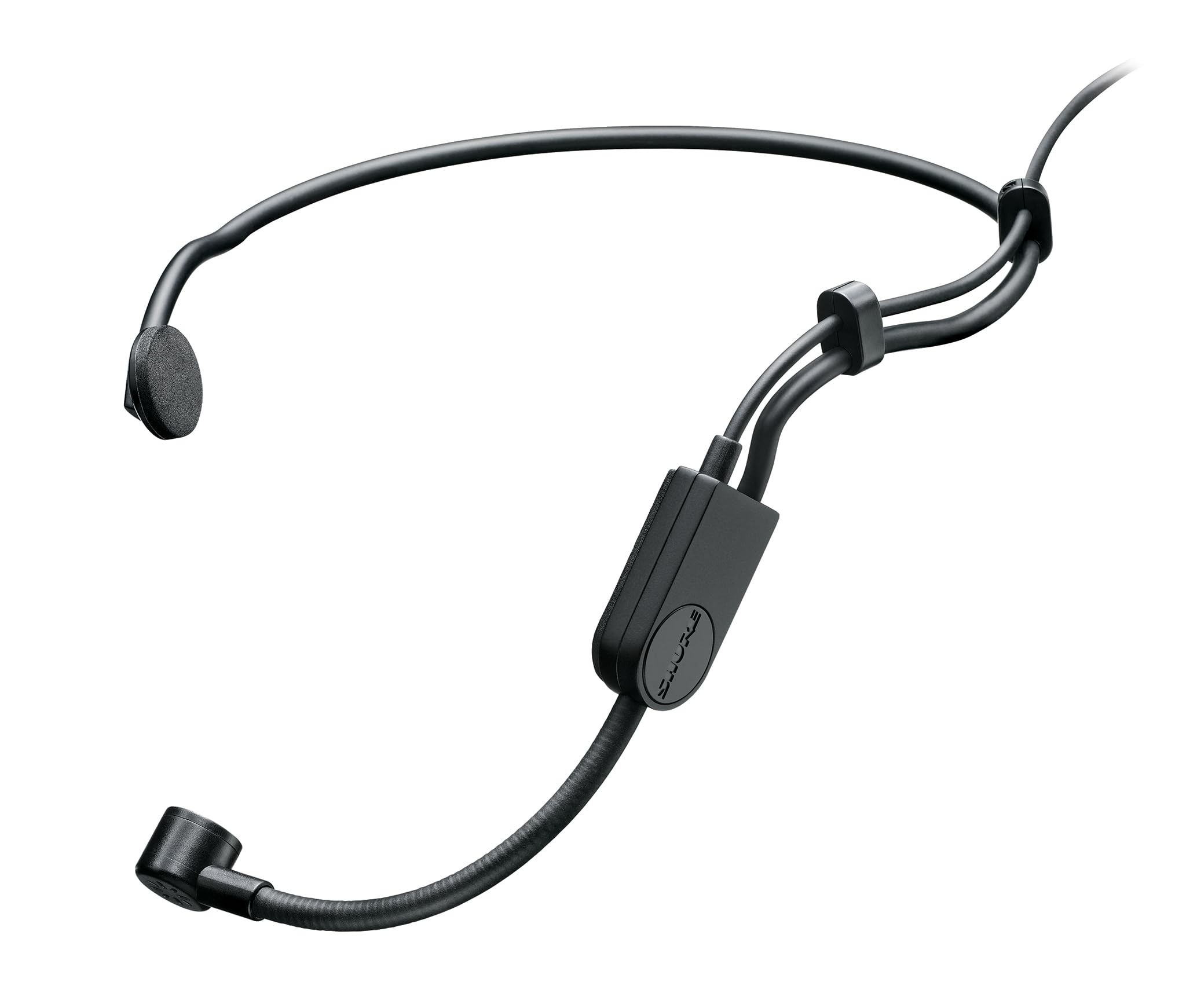 Shure PGA31 Headset Condenser Microphone with Cardioid Polar Pattern, Flexible Gooseneck, Foam Windscreen, and TA4F (TQG) Connec