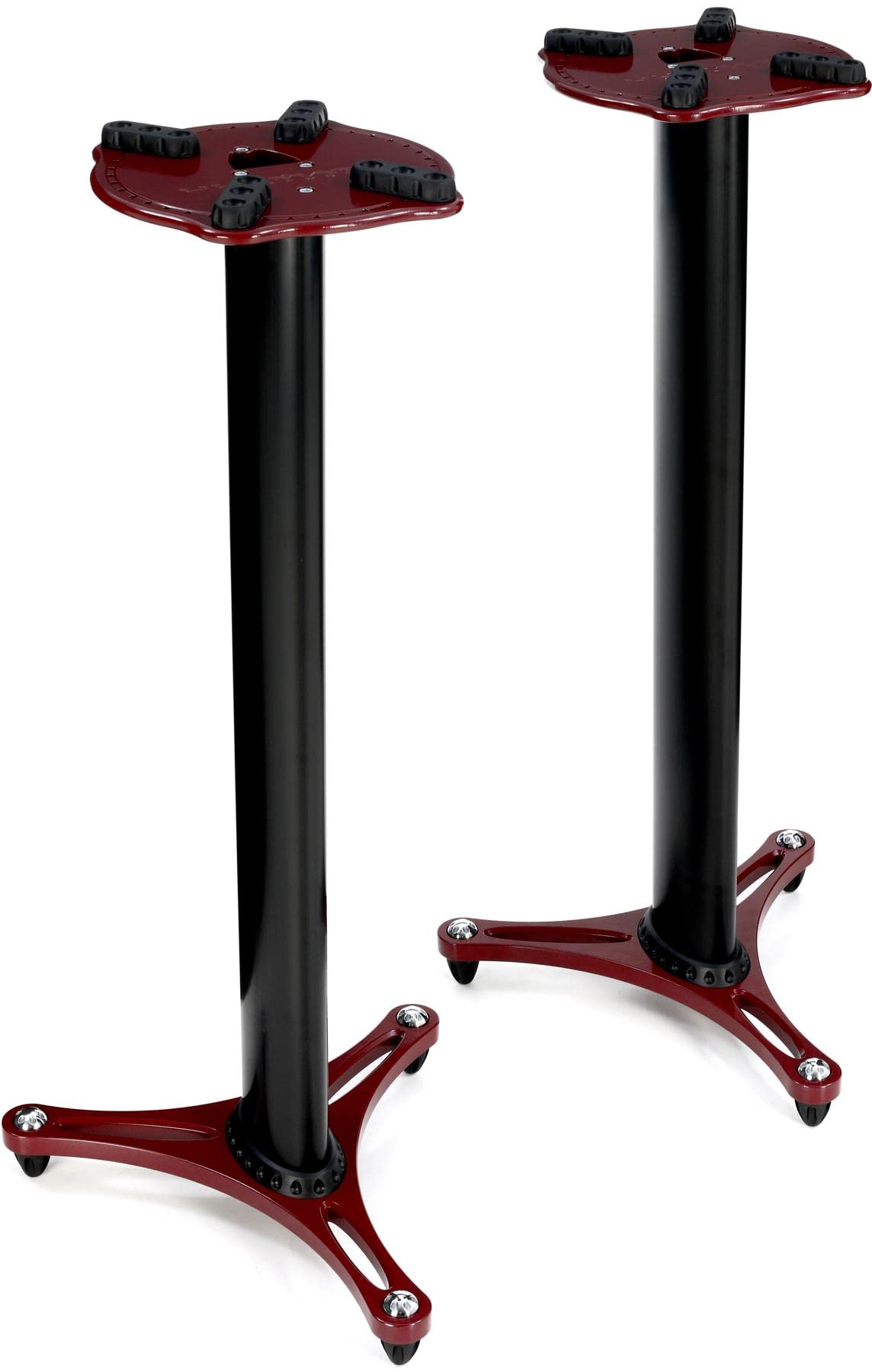 Ultimate Support Ultimate Professional Column Studio Monitor Stand, Red, 36 (MS9036R)