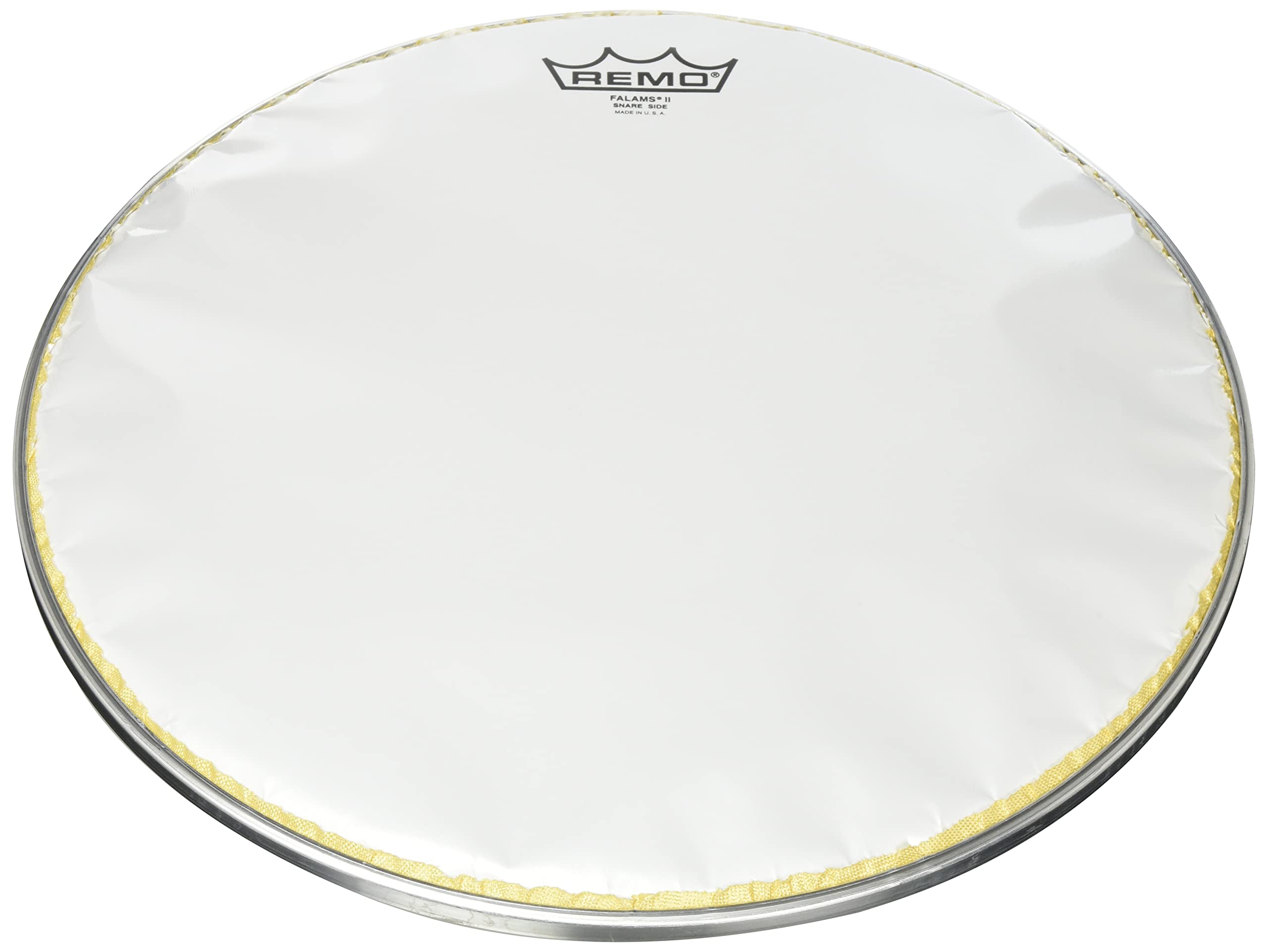 Remo Snare Side, Crimped, FALAMS II, SMOOTH WHITE(TM), 14 Diameter
