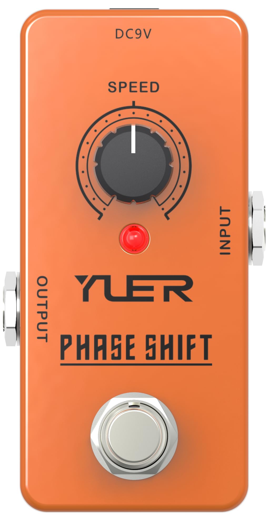 Phase Shift,Guitar Pedal,Electric Guitar Effects Pedal for Guitars and Bass Effect Pedals Mini Single Type DC 9V True Bypass
