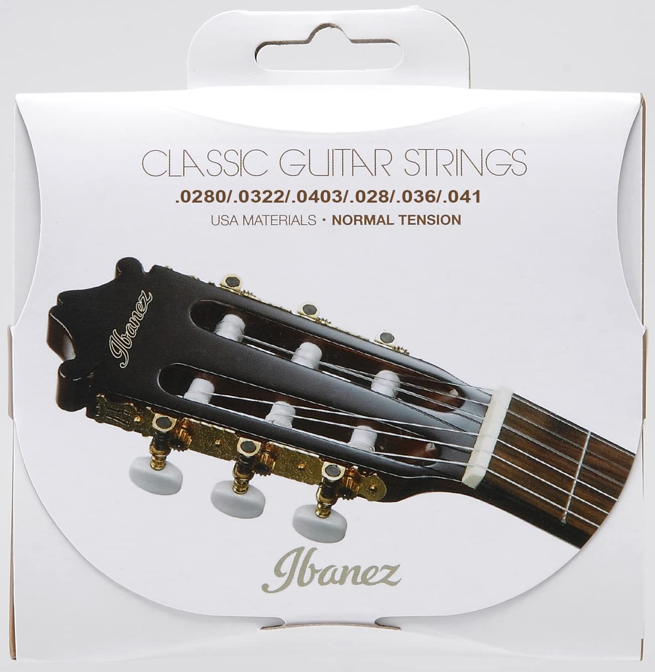 Ibanez Classical Guitar Strings Normal Tension .0280-.043 Icls6Nt