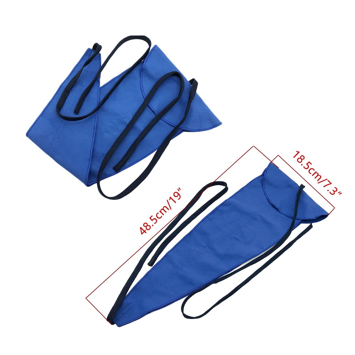 TUOREN 4pcs Saxophone Cleaning Care Kit Includes Cleaning Cloth, Mouthpiece Neck Swab Inside Tube Cleaning Cloth and Mouthpiece