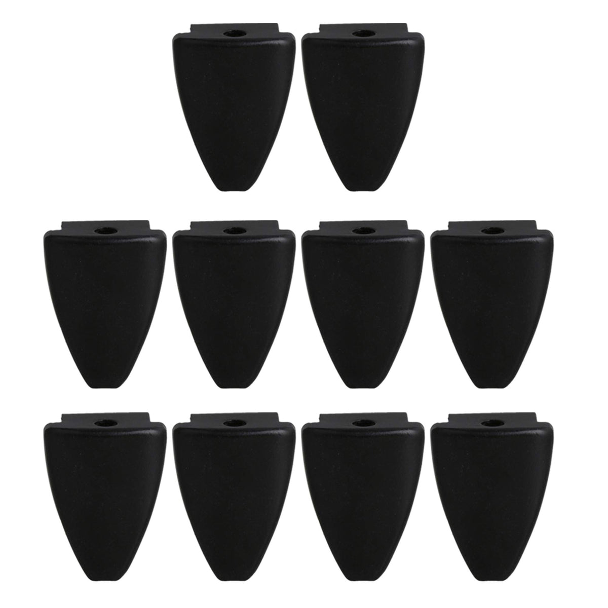Yibuy 4.3x2.5x3.3cm Black Iron Triangle Drum Claw Hook without Tension ...