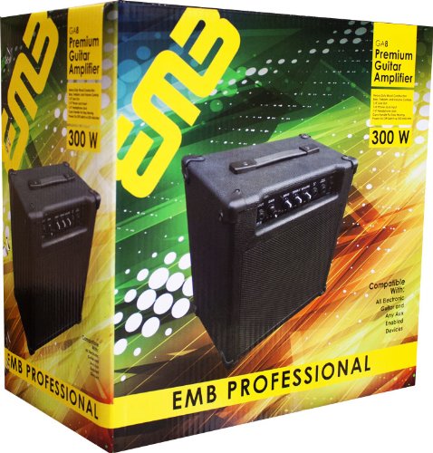 EMB Pro Mini Guitar Amplifier Speaker with Built in 300W Amplifier