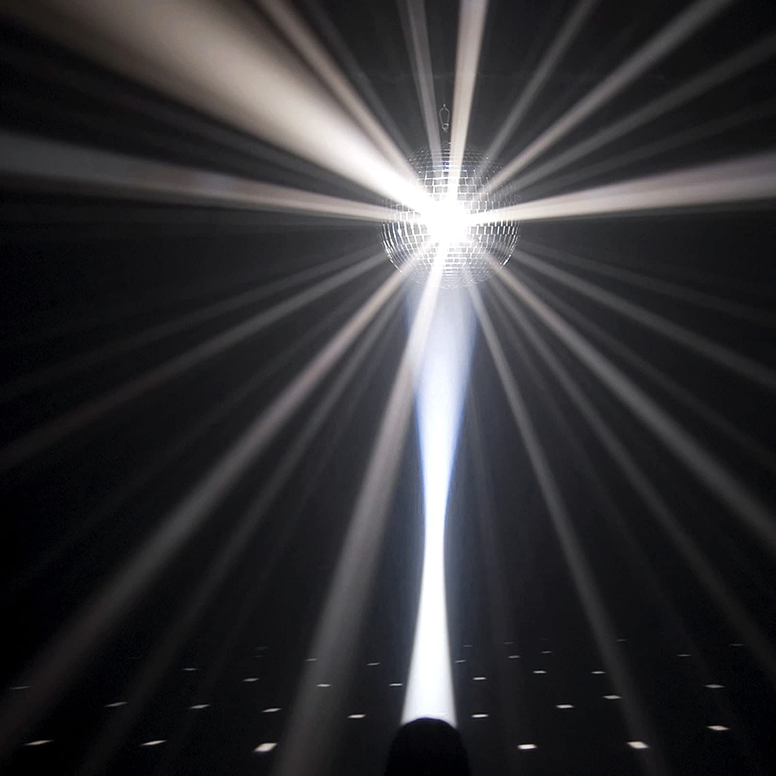 UKing Disco Ball Pin Spot Light with White LED Stage Lighting Beam Spotlight Lights for Mirror Ball Club Party Bar DJ Events