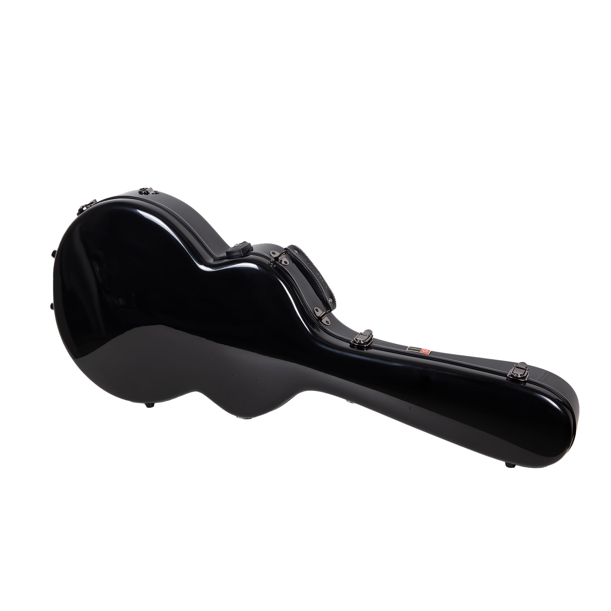 Crossrock Fiberglass Hard Shell with Backpack Black 335 style Guitar Case