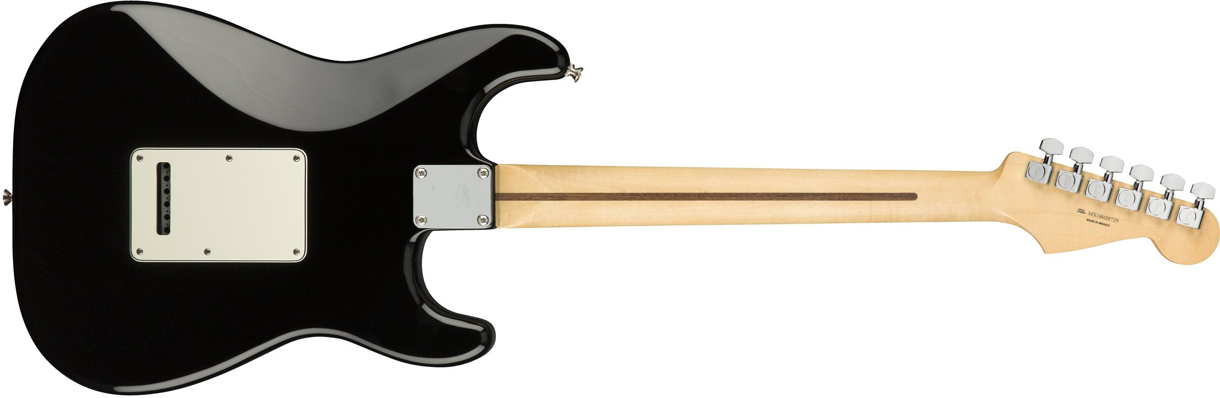 Fender Player Stratocaster SSS Electric Guitar, Black, Pau Ferro Fingerboard, Left-Handed