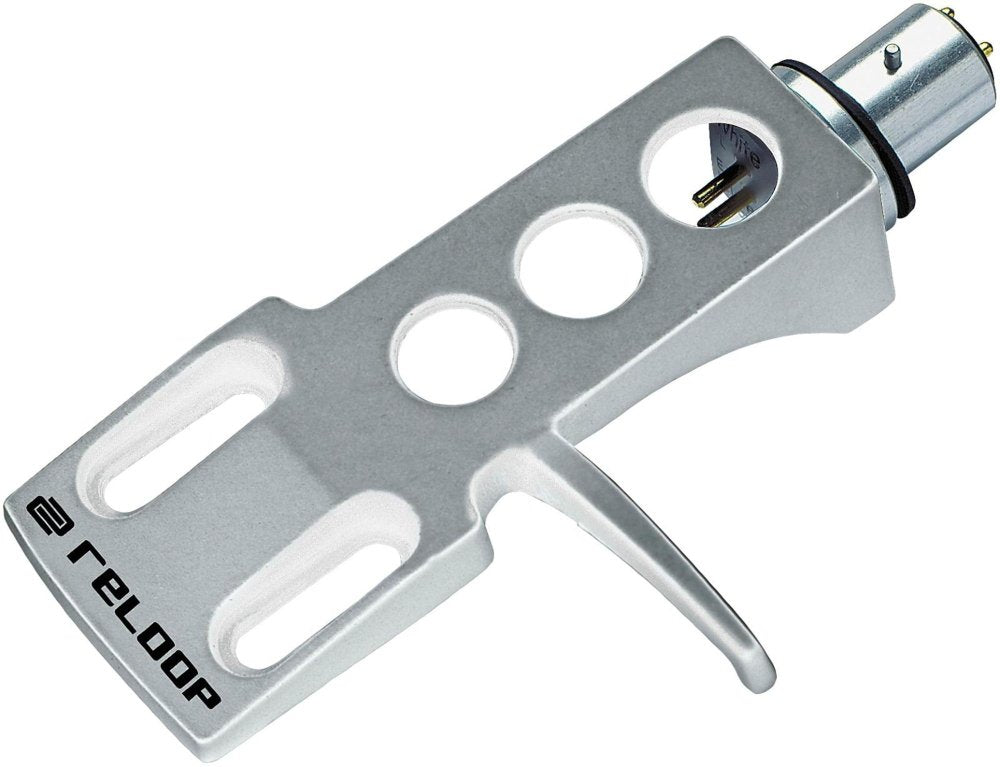 Reloop Headshell For 1/2-Inch Pick-Up Systems, Silver