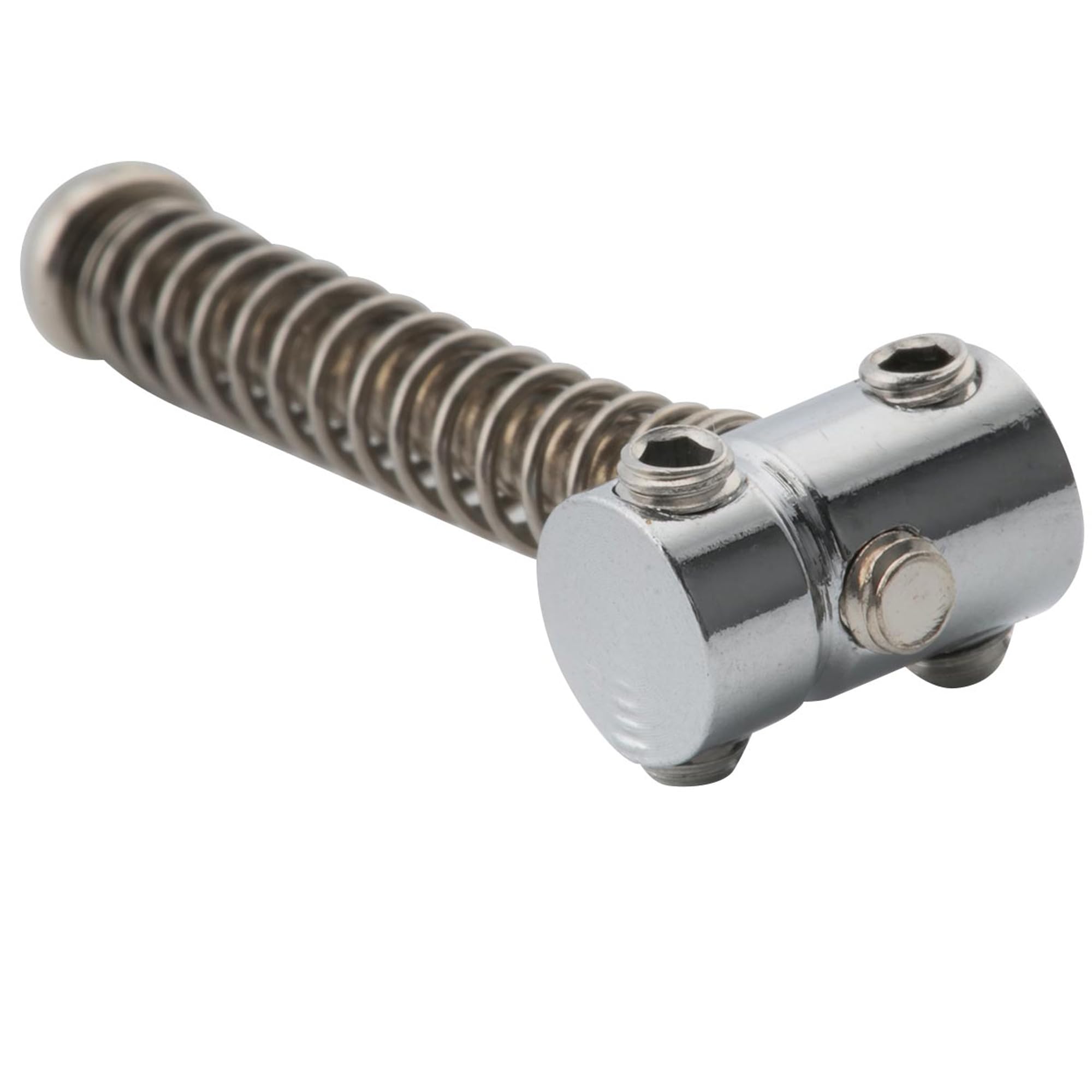 Musiclily Pro 10.8mm Small Barrel Steel Saddles Round Bridge Saddles for Fender Squier Telecaster Tele Style Electric Guitar, Ch