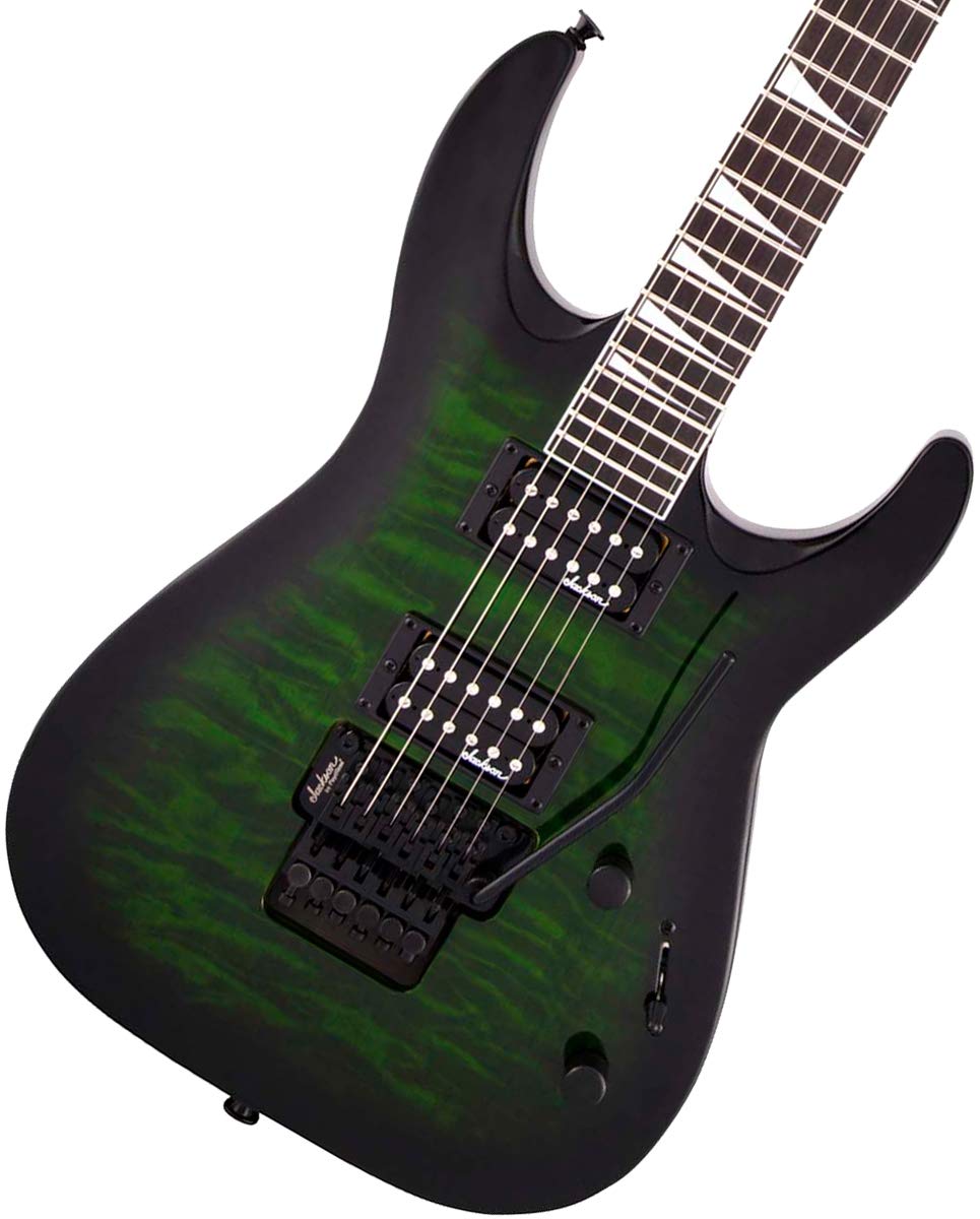 Jackson Js Series Dinky Arch Top Js32Q Dka 6-String Electric Guitar With Dual Jackson High-Output Humbucking Pickups (Right-Hand
