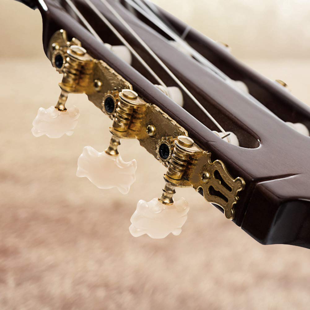 Classical Guitar String Tuning Peg Tuners Machine Heads Gold