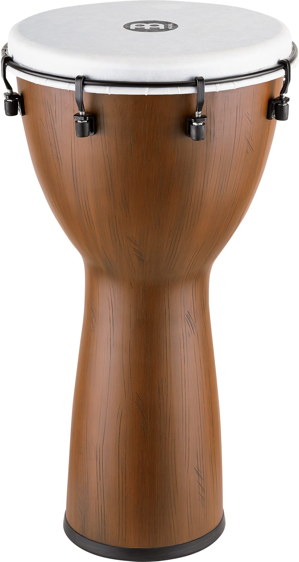 Djembe Hand Drum Circle Instrument with Piezo Pickup, Alpine Series - NOT MADE IN CHINA - Easy Tune Synthetic Head and Shell, 2-