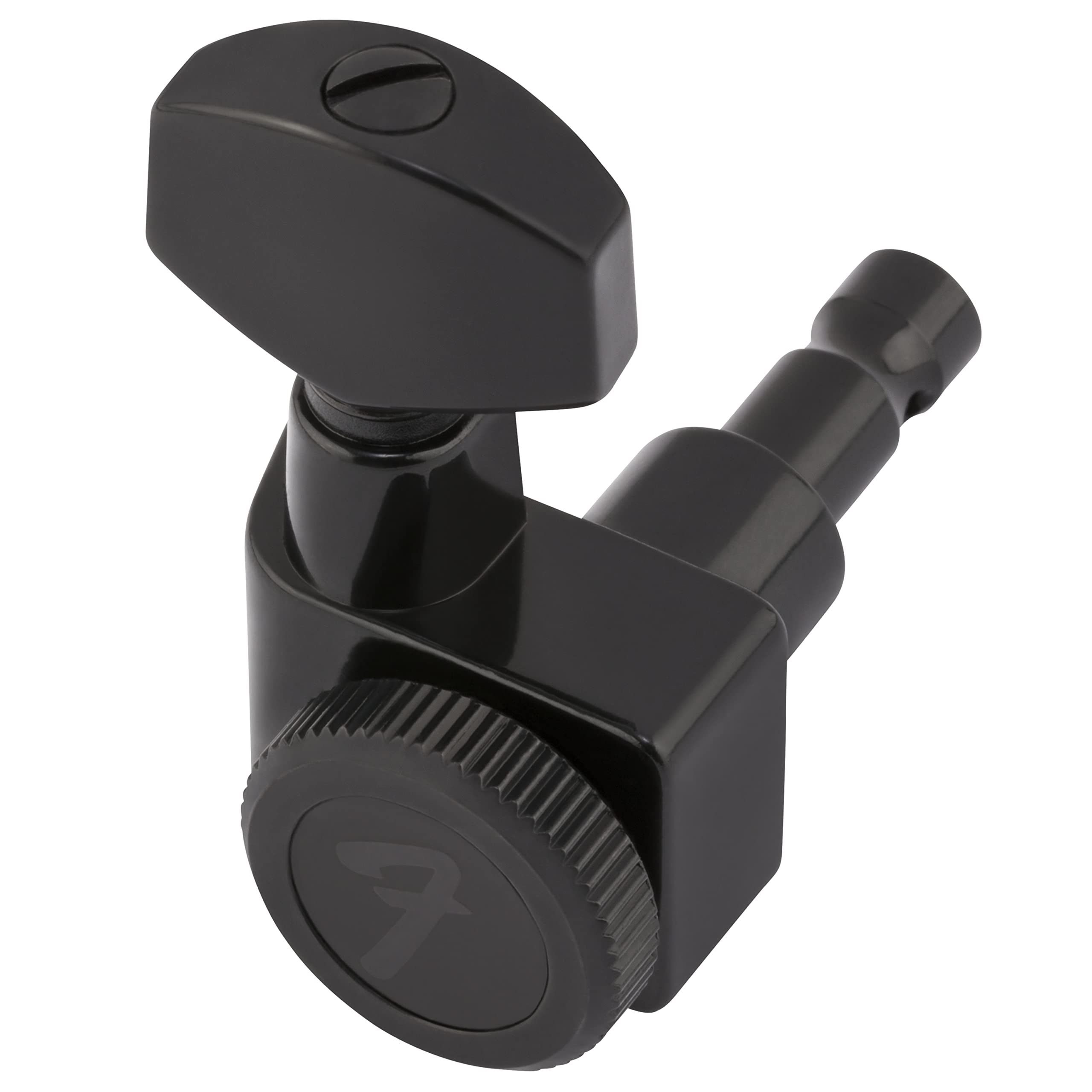 Fender Deluxe Locking Staggered Guitar Tuners, Guitar Accessories, Black