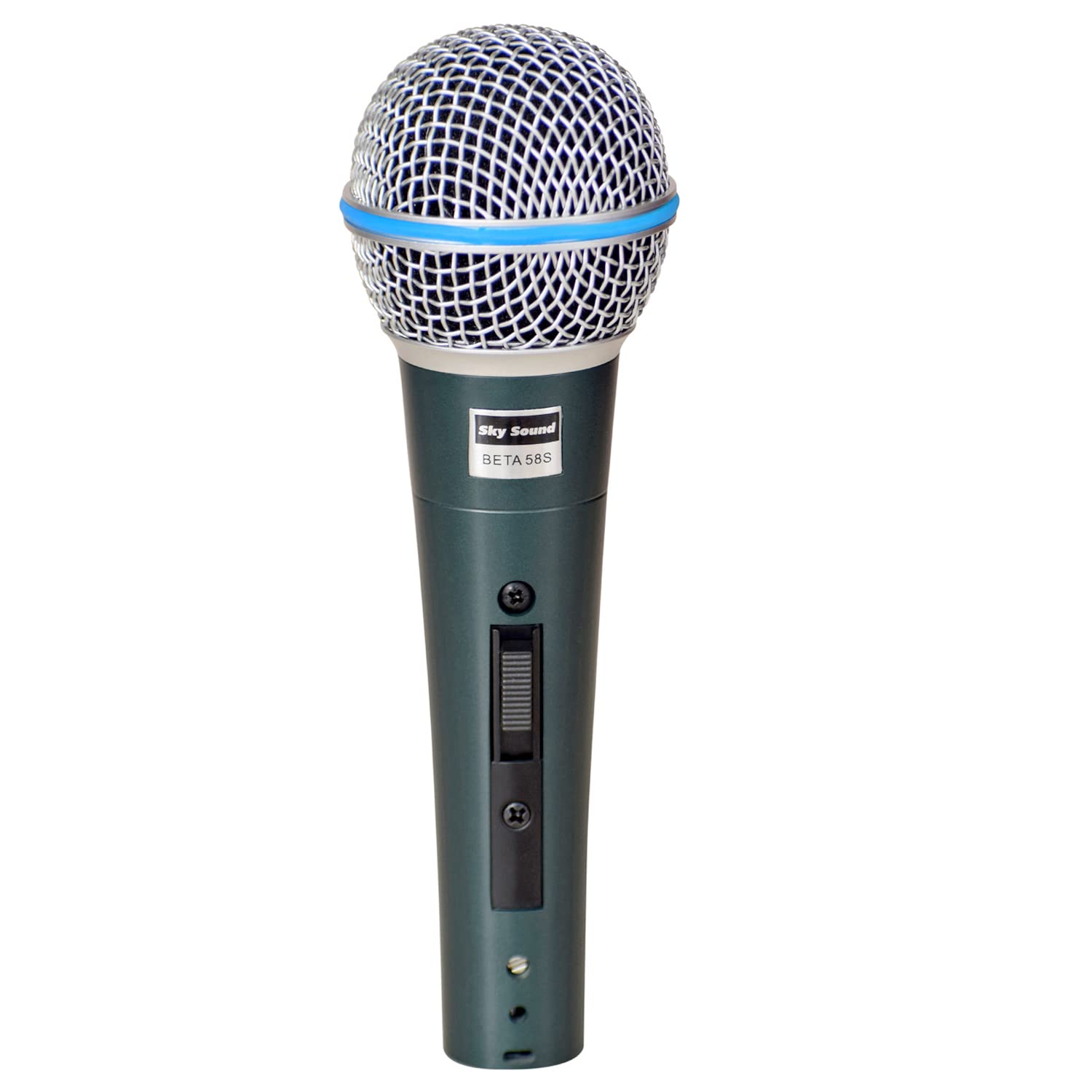 Kh Professional Dynamic Vocal Microphone Beta 58-S, Beta Microphone, Single Element Supercardioid Dynamic Mic For Stage And Stud