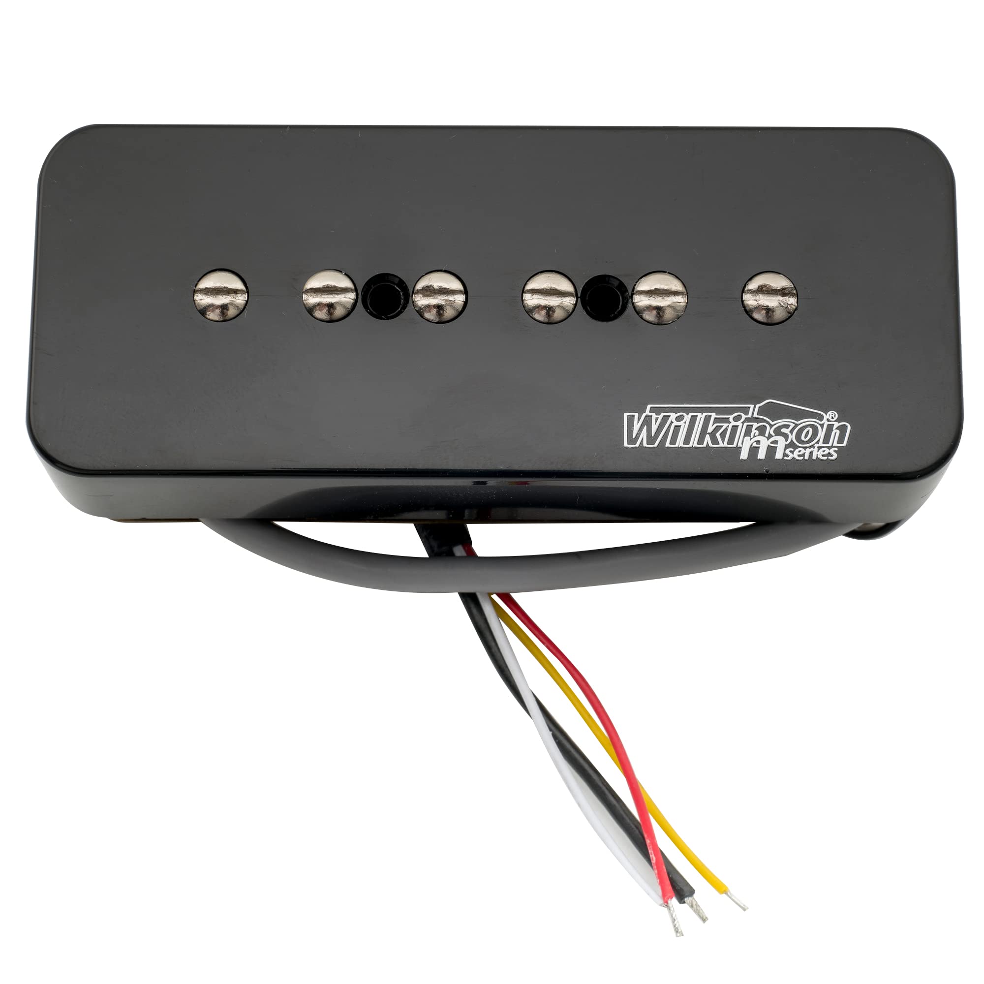 Wilkinson M Series Stacked P90 Soapbar Ceramic Magnet Humbucker Sized Single Coil Pickup Neck Pickup 10K for SG/LP Style Electri
