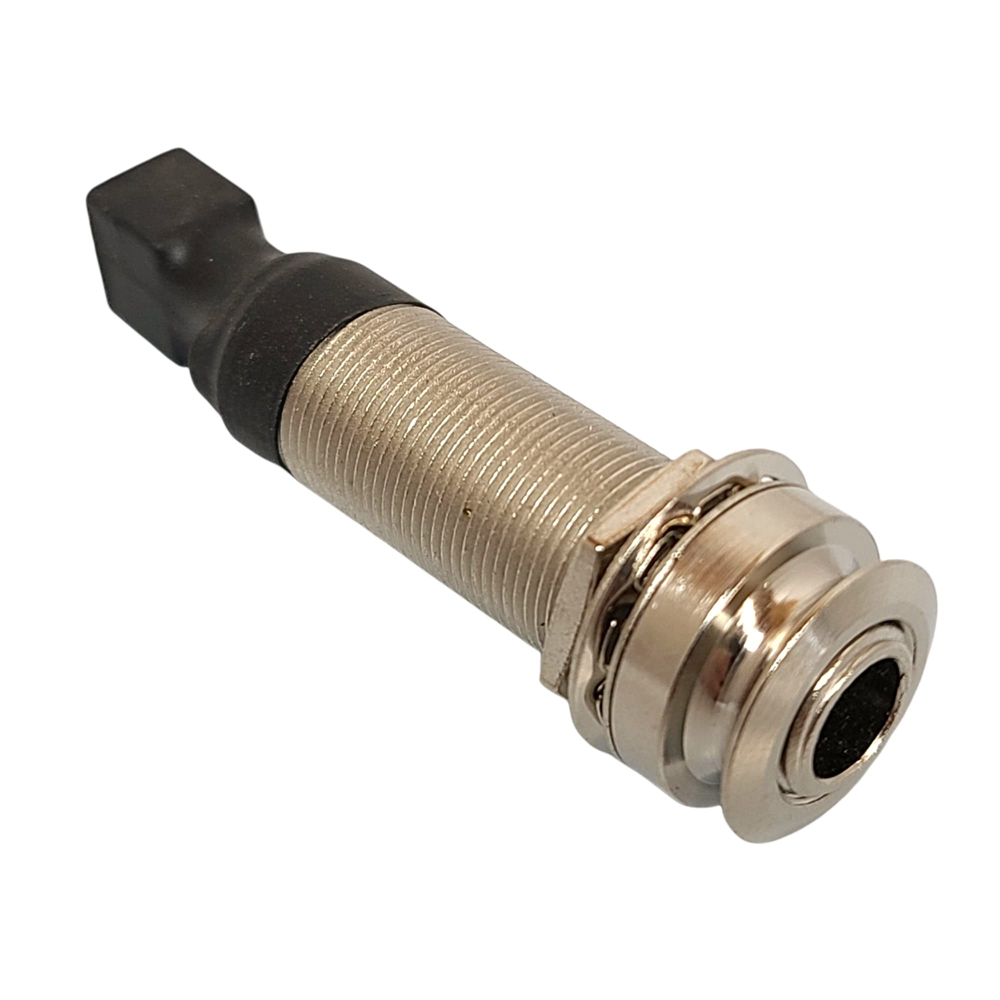 Acoustic Guitar Piezo Pickup Jack Built-In Rod Piezo Pickup 1/8 (2.5Mm) Input Jack With 1/4'' (6.35Mm) Output Endpin Jack