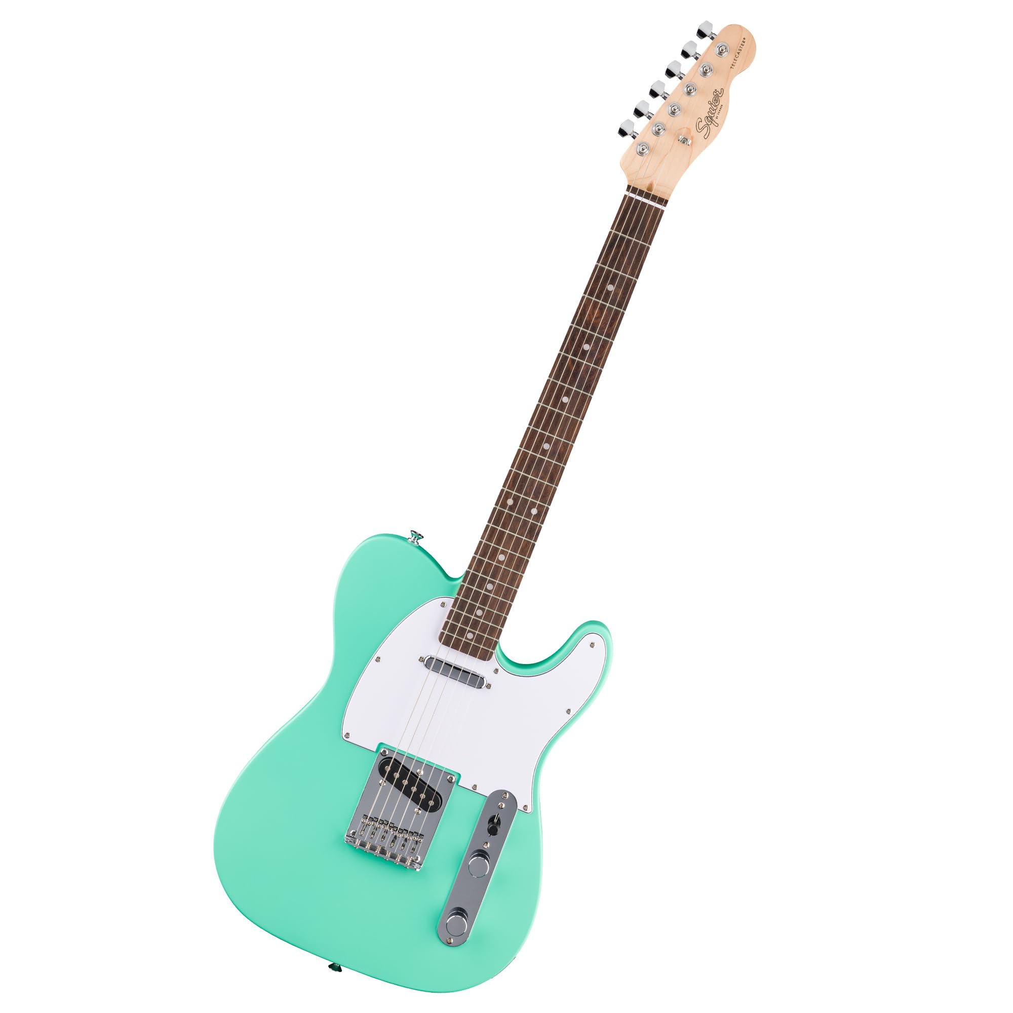 Fender Squier Debut Series Telecaster Electric Guitar, Beginner Guitar, 2-Year Warranty, Includes Free Lessons, Sea Foam Green W