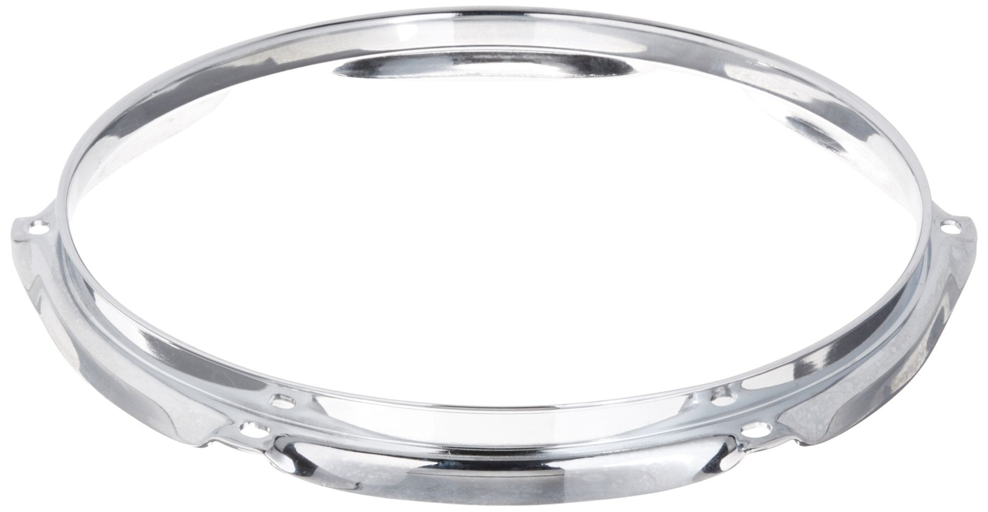 Gibraltar 10 6 Lug Batter Hoop, 2.3mm Heavy Duty Chrome Drum Hoop for Toms, Maintains Consistent Shape and Tension for Clearer S