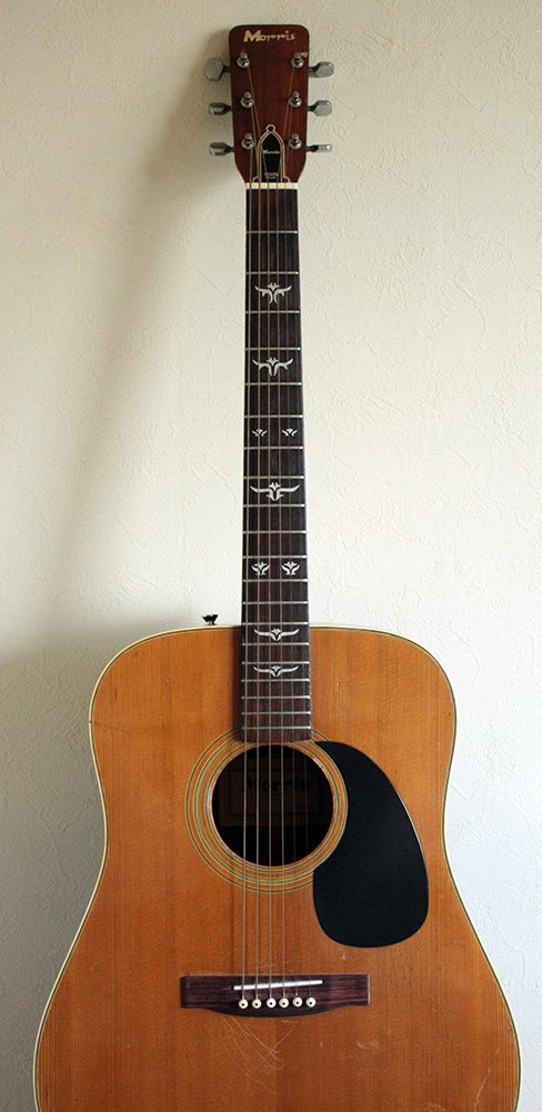 Jockomo Tailored Leaf (White Pearl) Guitar Inlay Sticker