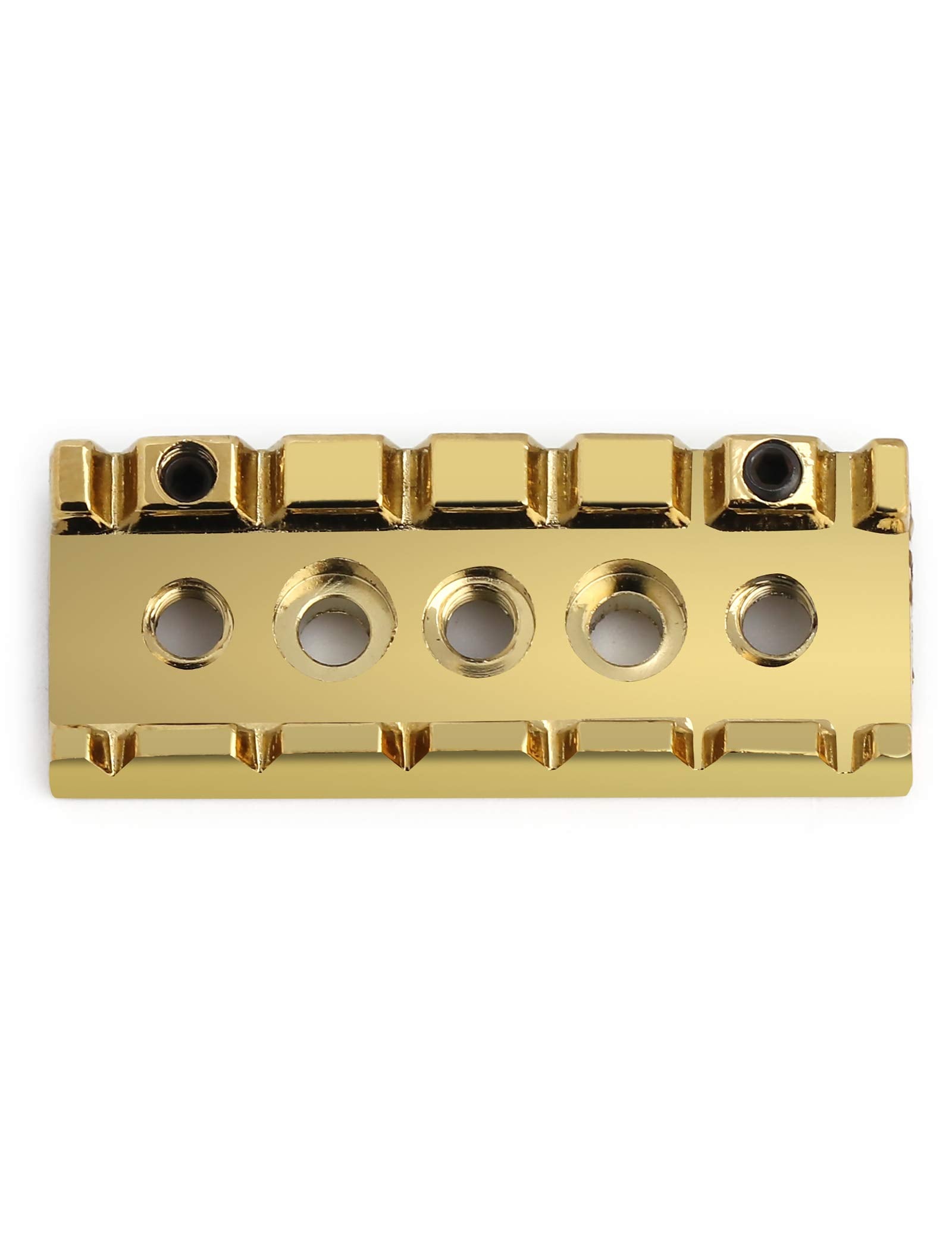 Holmer Guitar String Locking Nut for Floyd Rose Style Adjustable Height Locking Guitar Tremolo Bridge with Mounting Screw Shims