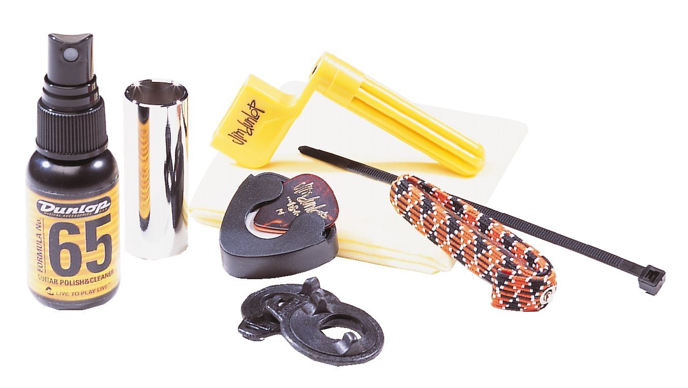 Jim Dunlop Ga51 Electric Guitar Accessory Pack With Strap