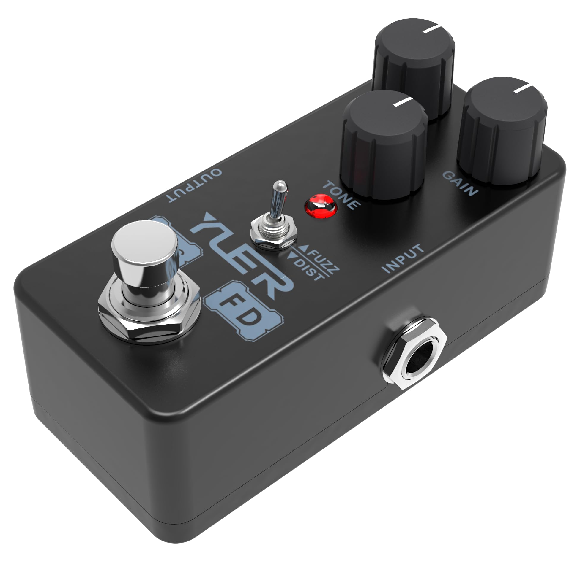 FD Bass Fuzz,Guitar Pedal,Electric Guitar Effects Pedal for Guitars and Bass Effect Pedals Mini Single Type DC 9V True Bypass