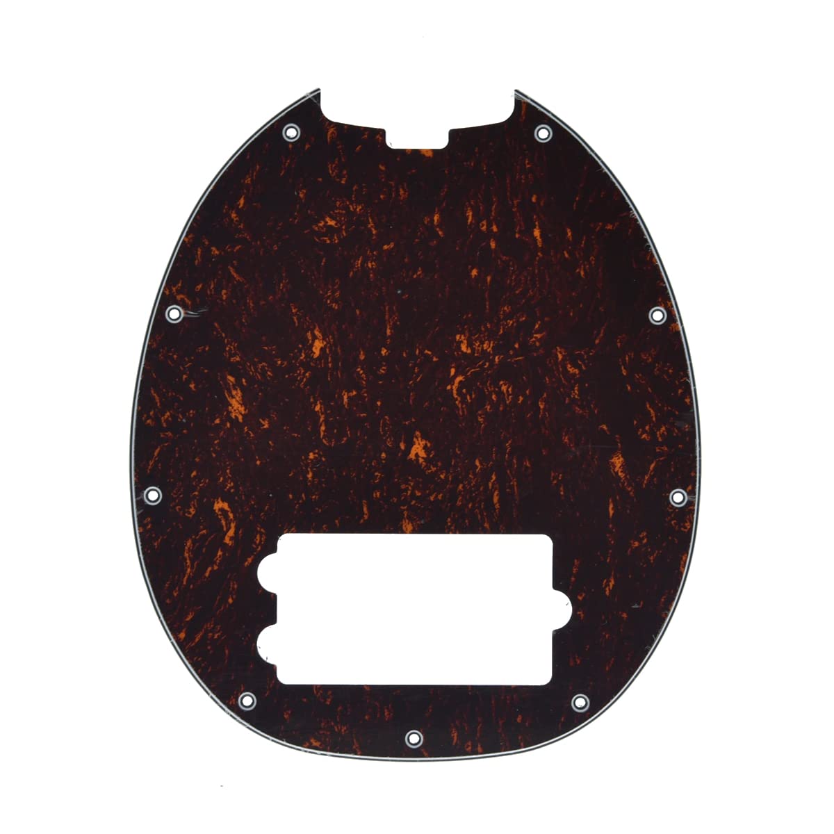 Dopro Bass Pickguard Fit For Musicman Classic 4 String Stingray Bass Models Red Tortoise