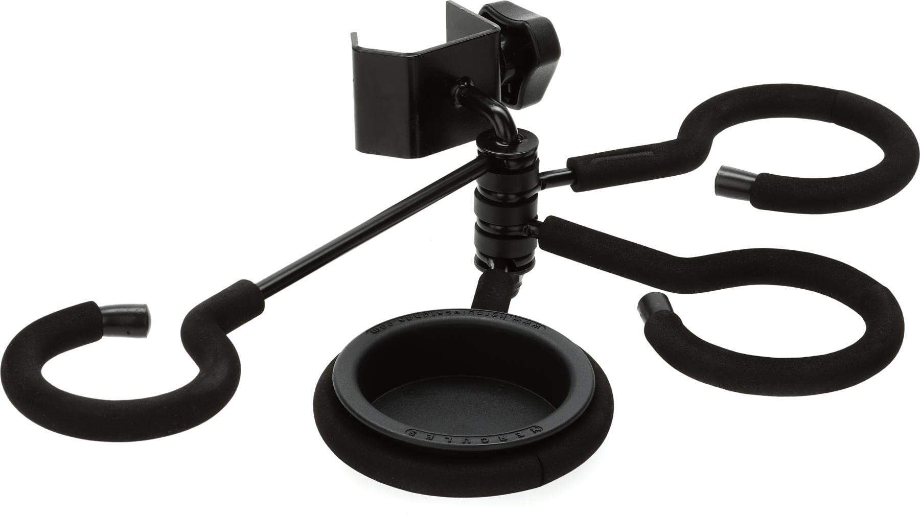 Hercules Stands HA100 Clamp-on Four Mute Holder - Trumpet, Trombone, Cornet, French Horn