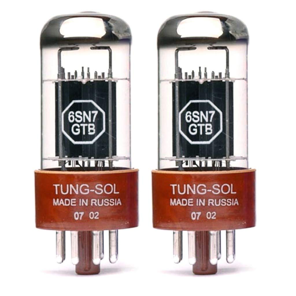 New Gain Matched Pair (2) Tung-Sol Reissue 6Sn7Gtb Vacuum Tubes 6Sn7 6Sn7Gt