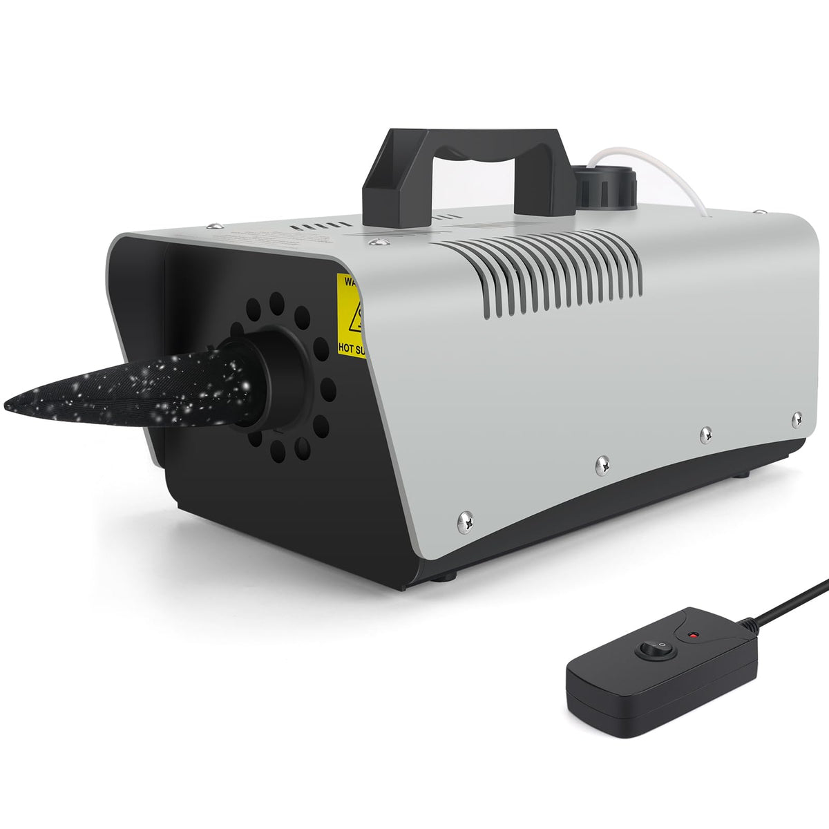 Blessny High-Velocity Snow Machine, Wired Remote Portable Premium Artificial Snowflake Machines For Indoor Outdoor Christmas Par