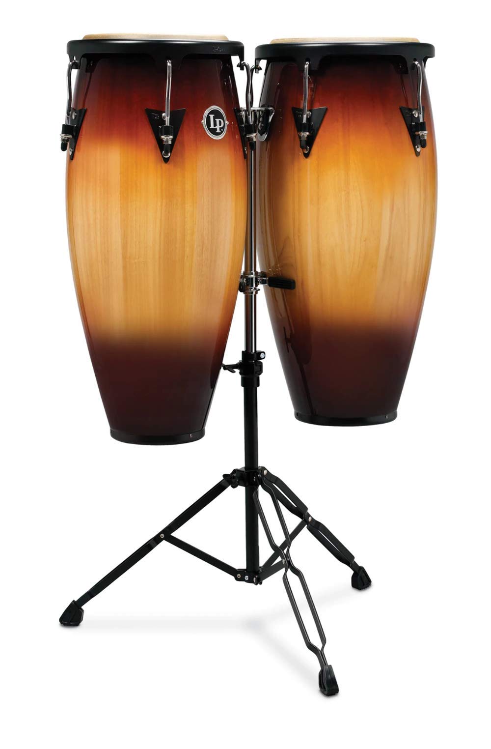 LP Aspire 10 & 11 inch Conga Set with Stand Vintage Sunburst LPA646-VSB