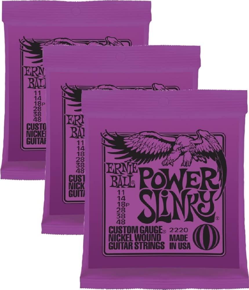 Ernie Ball Power Slinky 3-set Bundle