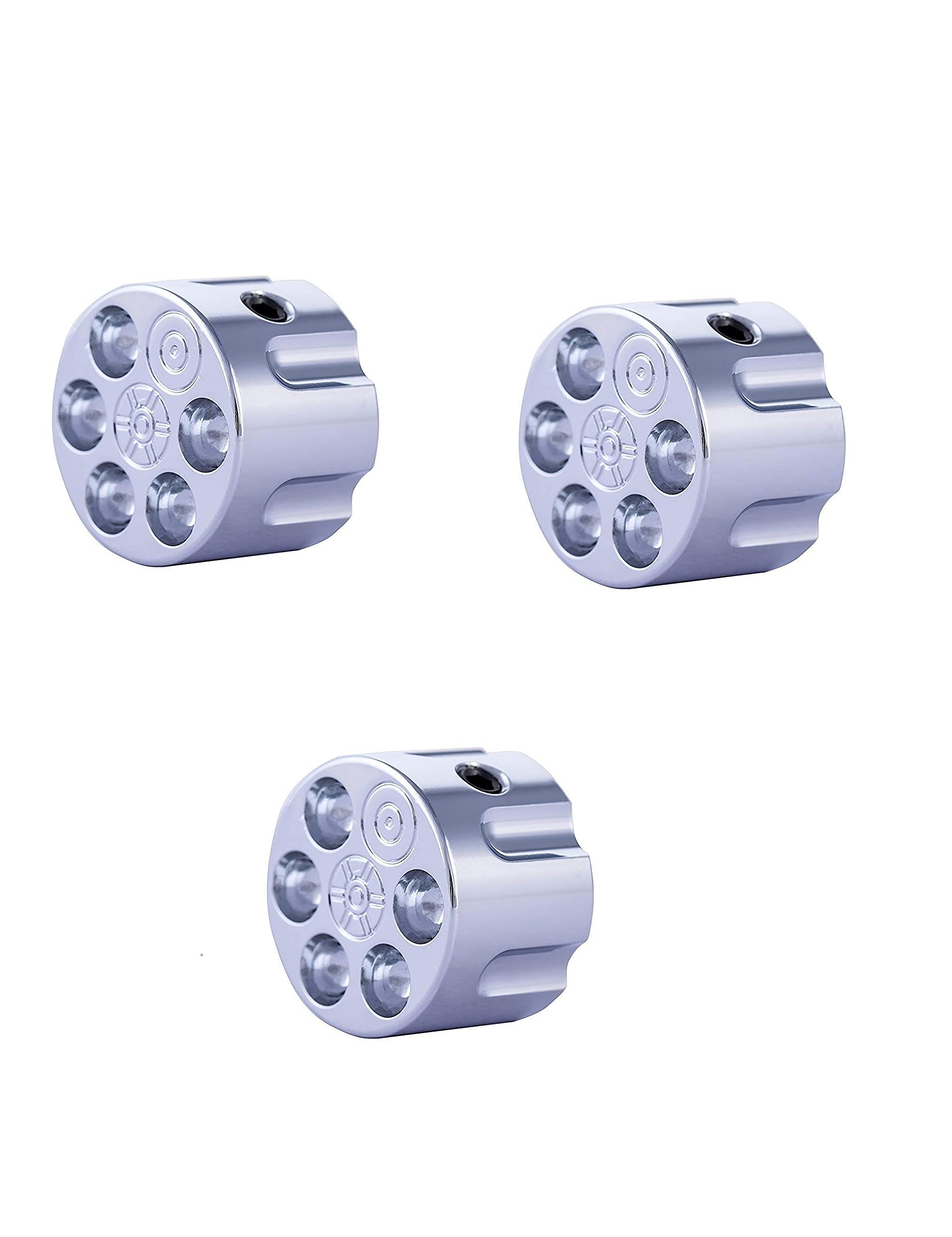 Guyker 3Pcs Guitar Potentiometer Control Knobs For 6Mm(0.24   ) Dia. Shaft Pots - Knurled Volume And Audio Switch Knob Replaceme