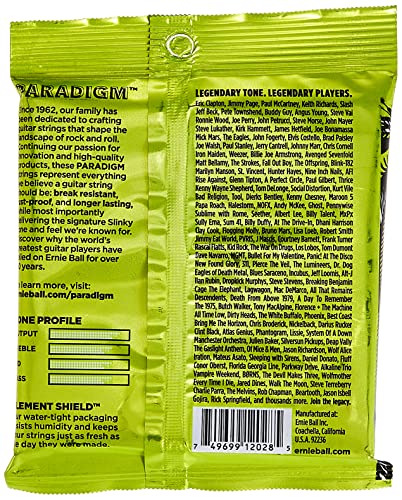 Ernie Ball Paradigm 7-String Regular Slinky Electric Guitar Strings, 10-46 Gauge (P02028)