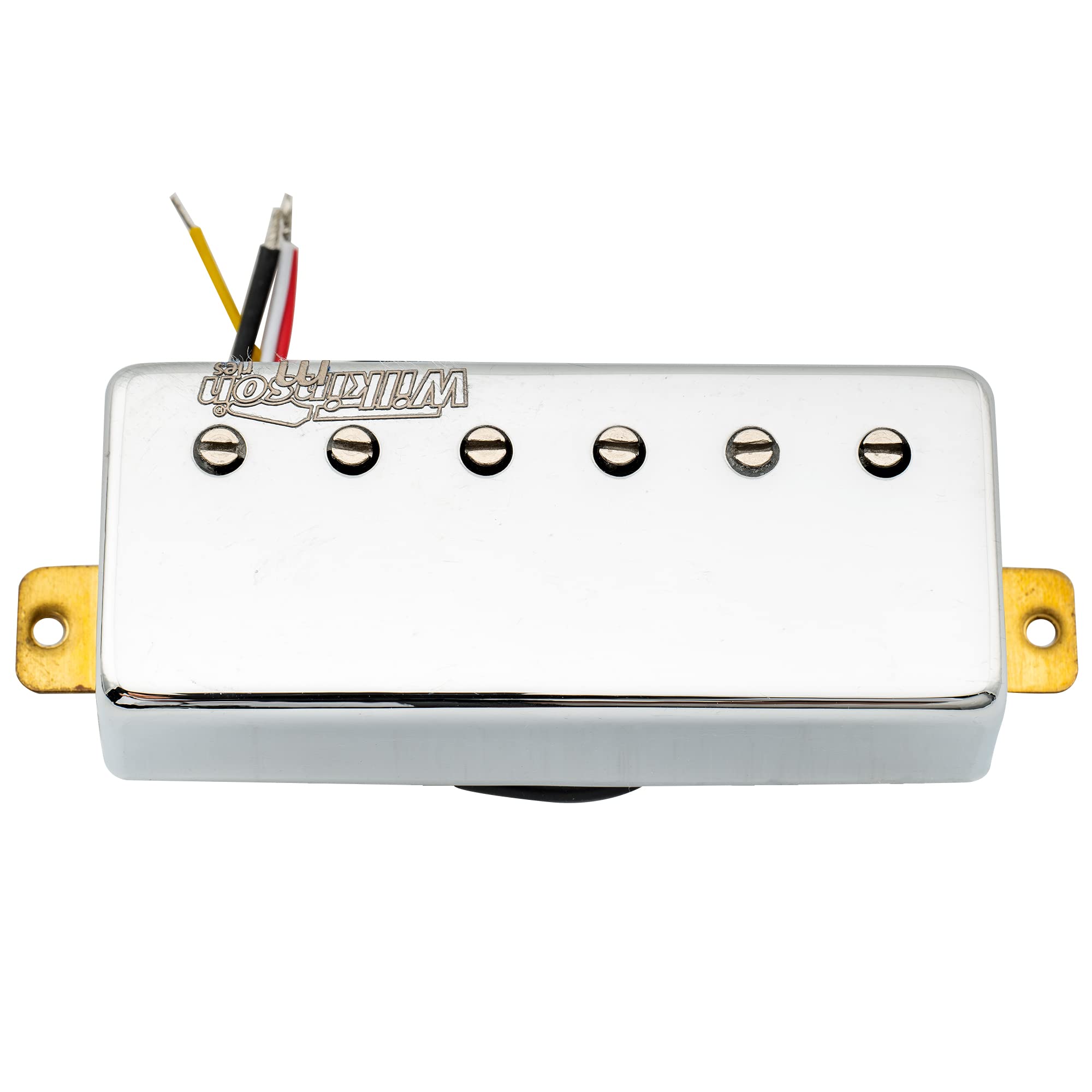 Wilkinson M Series Ceramic Mini Humbucker Electric Guitar Bridge Pickup for Les Paul/Fire-bird, Chrome