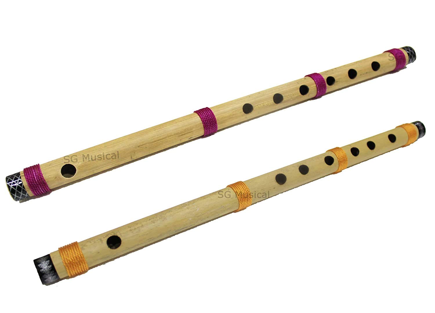 Sai Musical Bansuri/Flute - A & B Combo Scale Bamboo Flute