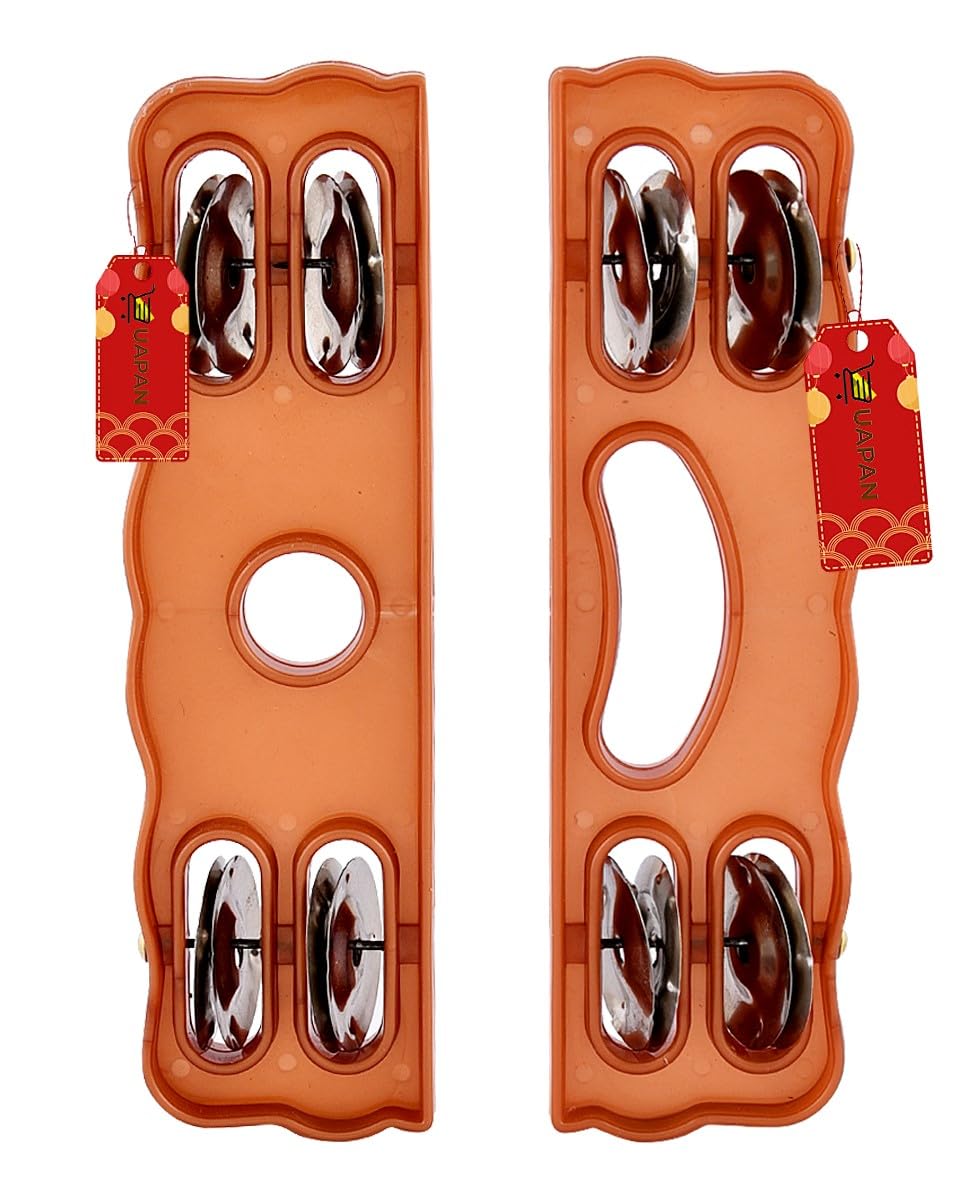 Uapan Plastic Kartal Musical Instrument I Narad Muni Kartal For Kirtan I Bhajan Musical Instrument I Pair Of 1