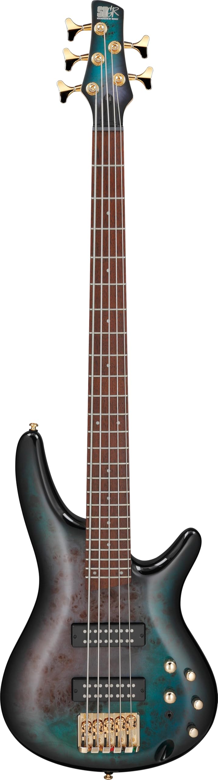 Ibanez SR405EPBDX 5-string Bass Guitar - Tropical Seafloor Burst