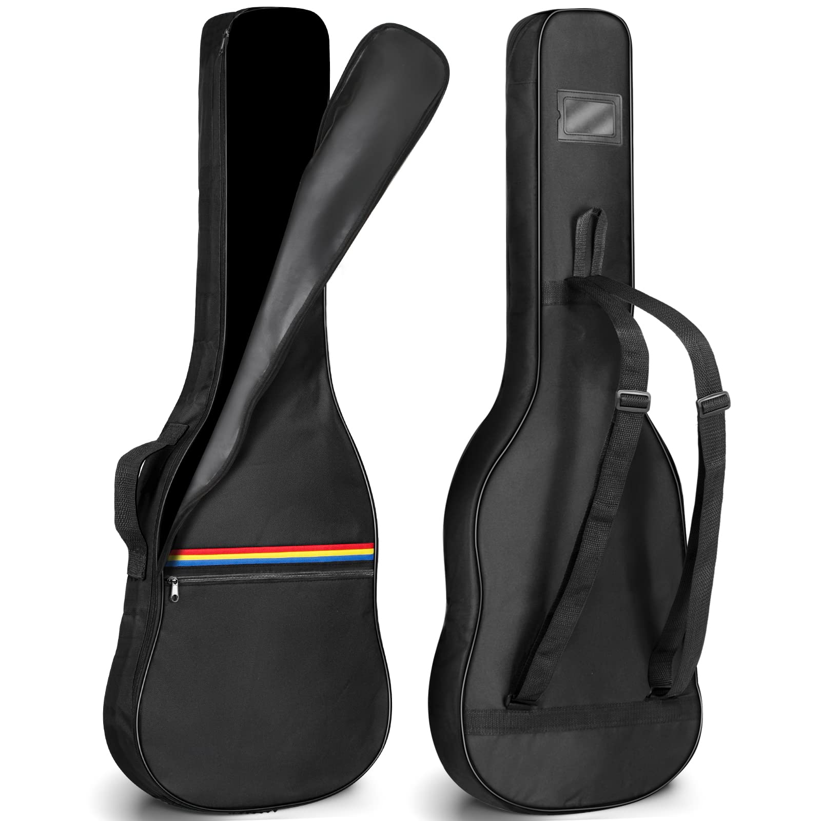 Cahaya Guitar Dust Cover Bag Electric - Electric Gig Bag Soft Case For Electric Guitars Black No Padding Cy0308