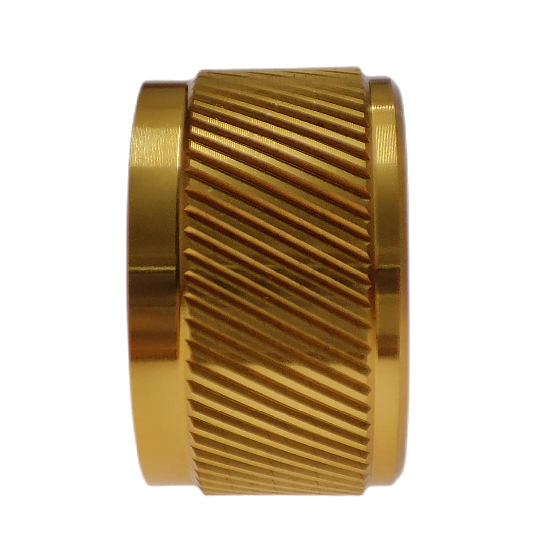 Szliyands 2 Pack Aluminum Rotary Electronic Control Potentiometer Knob ,for 0.23'' Diameter Shaft, 0.98'' Dia, 0.61'' H, Guitar