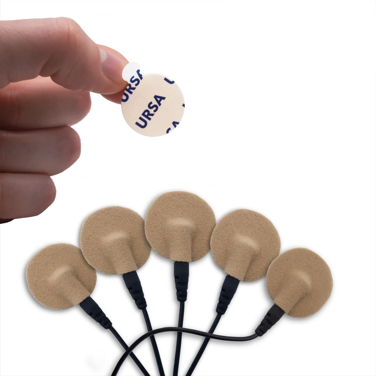 URSA Soft Circles: Reusable Soft Covers That Provide a Shield Against The Wind and Camouflage for Lavalier Mics. (15x Soft Circl