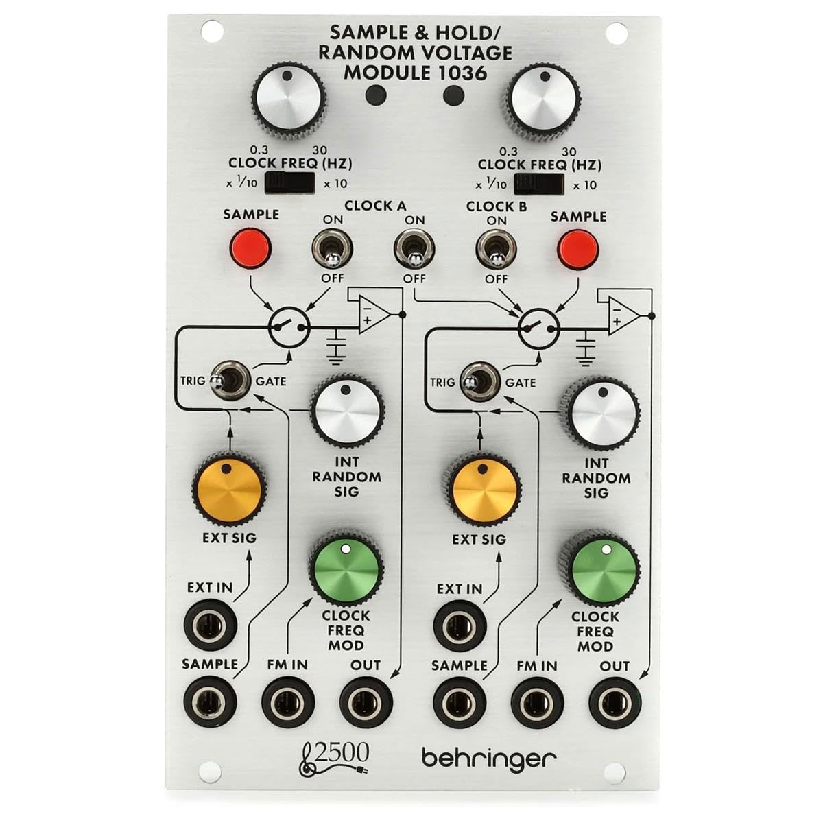 Behringer Synthesizer (Sample & Hold/Random Voltage Module 1036)